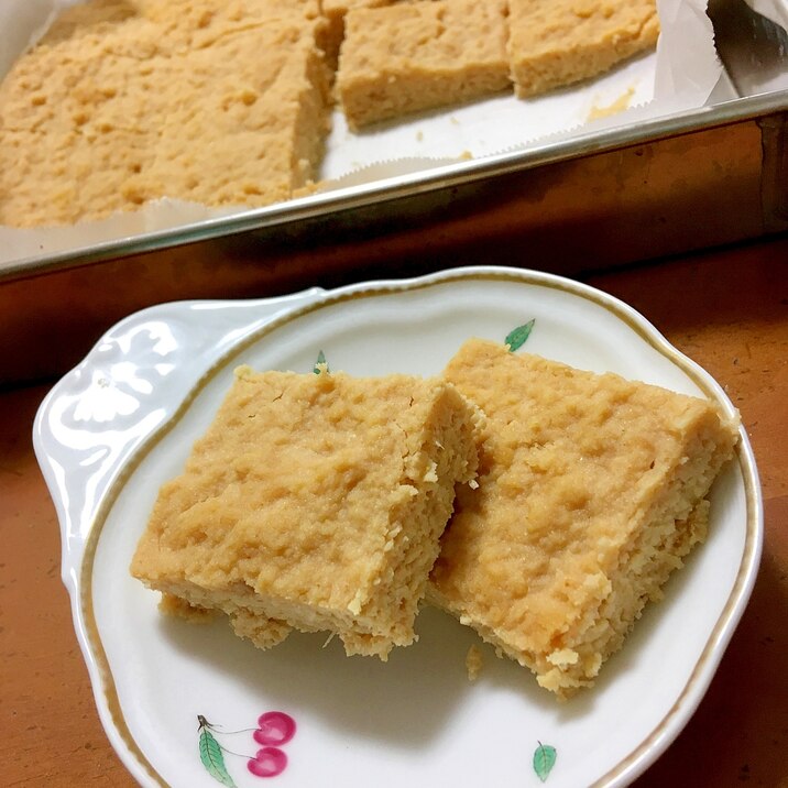 小麦粉なし！タンパク質たっぷりなおからケーキ